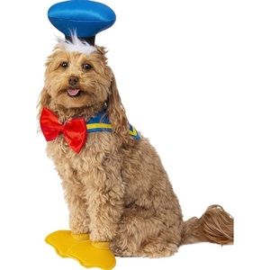 Dog Halloween Costume Donald Duck - M/L